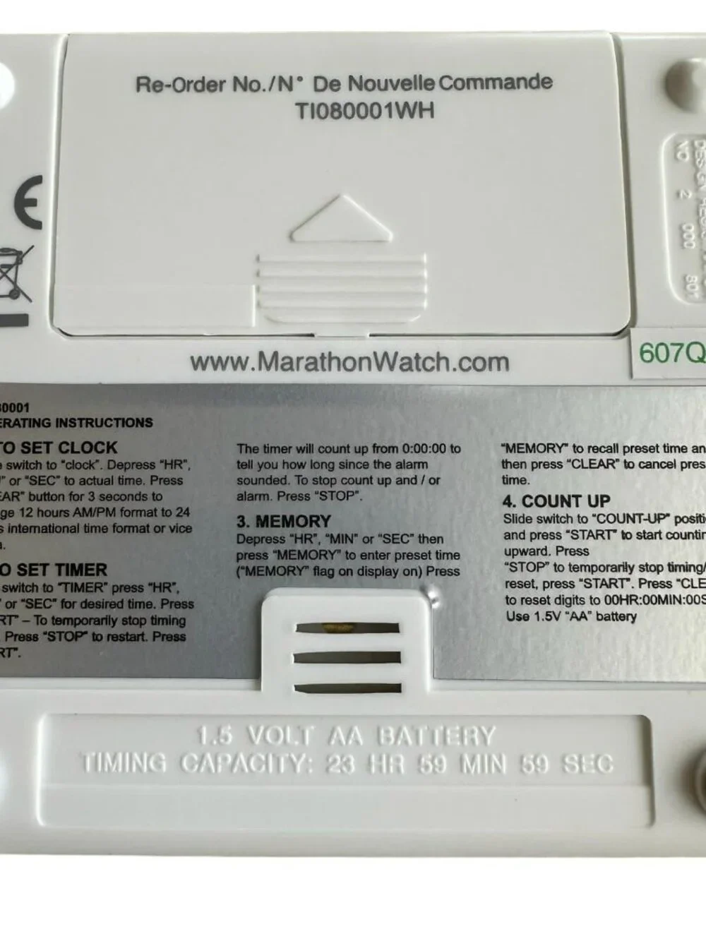 24 Hour Digital Timer With Countdown, Countdown And Clock Function - Picture 9 of 13